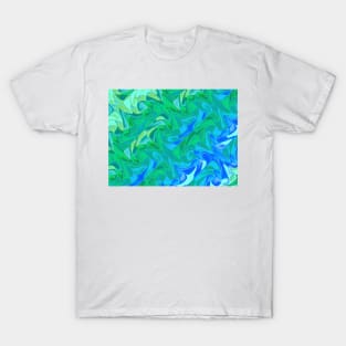 water texture abstract T-Shirt